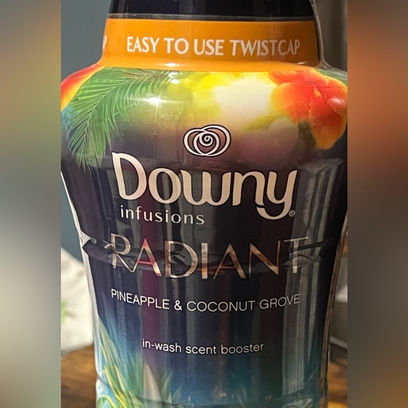 Downy Radiant Pineapple & Coconut Grove Limited Edition In Wash Scent Beads New! - Picture 6 of 9